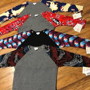 Lularoe Randy shirts XS NWT